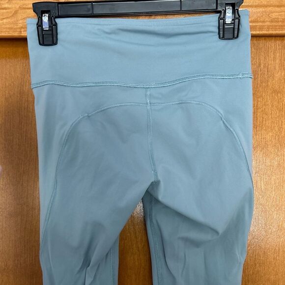 Lululemon Fast Free Tight Leggings 31" Non-Reflective in Blue Cast Size 6 - Picture 6 of 9